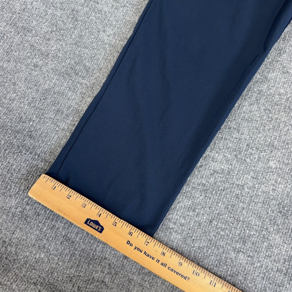 Lululemon Pants Men 32x29 Navy ABC Pant Relaxed Fit Warpstreme Tech Chino Golf - Picture 3 of 10